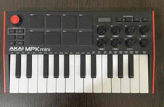 akai mpk mini mk2 миди клавиатура