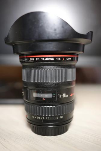 Объектив Canon EF 17-40 f4
