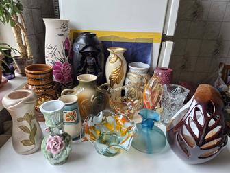 Вазы для цветов.Конфетница.