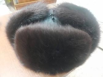 Продам норковую мужскую шапку