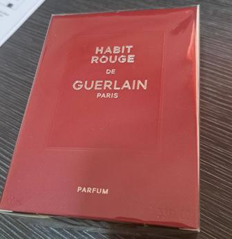 Парфюмерия унисекс Guerlain Habit Rouge parfum