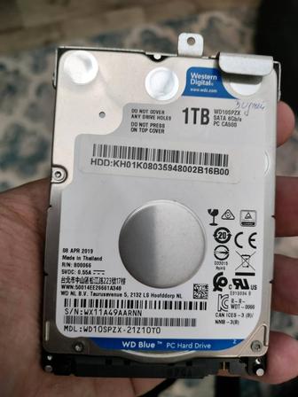 Жёсткий диск для ноутбука WD blue 1 tb