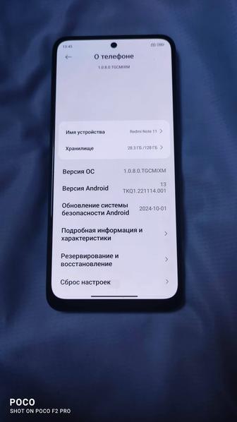 Redmi note 11, 128gb,