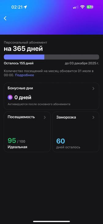 абонемент 1Фит
