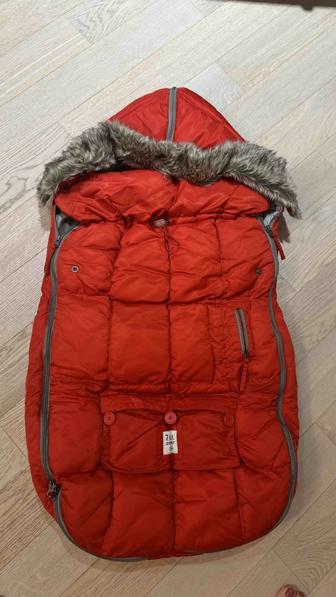 Конверт на коляску зимний