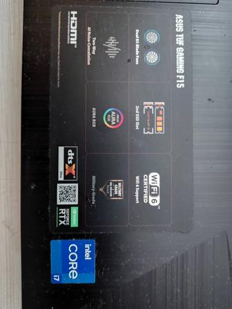 Ноутбук ASUS tuf gaming F15 игровой ноутбук