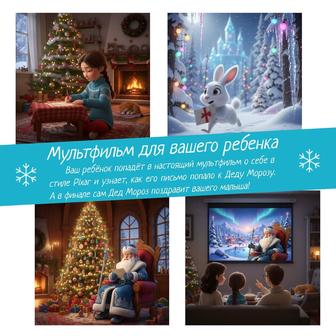 Мультфильм-сюрприз в стиле Pixar по фотографии