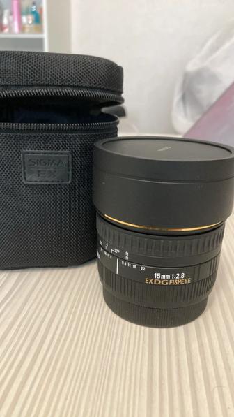 Продам объектив Sigma Fisheye 15