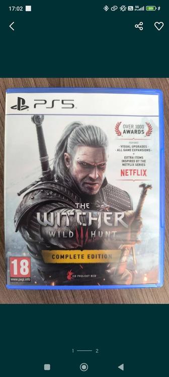 Продам игру Ведьмак на PS5