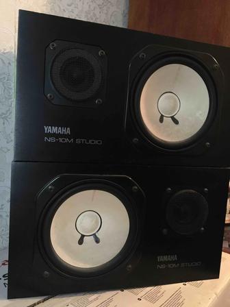 Yamaha NS 10 Studio с усилителем Harman Kardon hk-750