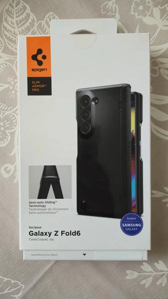 Корейский премиальный чехол Spigen Slim Armor Pro для Samsung Z Fold 6