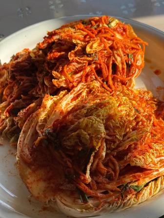 Корейские салаты , Кимчи)