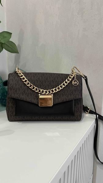 Сумка Michael Kors оригинал 100% модель Lita medium цвет комбинированный