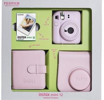 Фотокамера моментальной
печати Fujifilm INSTAX MINI 12
розовый