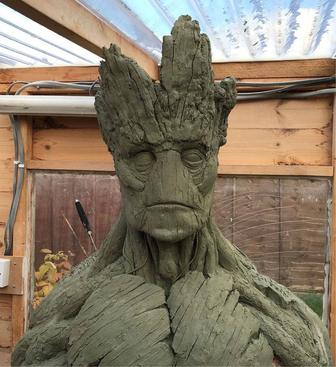 Скульптуры из пенопласта и пластика