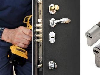 Установка замка . Врезка замка