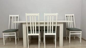 Продам кухонный стол со стульями
