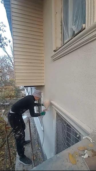 Мастер маляр(любая сложность), травертин, профессиональная покраска, дождик