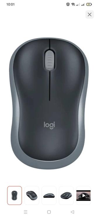 Мышь Logitech M185 серый
