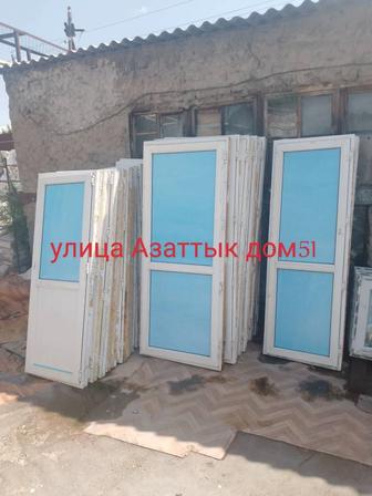 Улица Азаттык дом51 Продам двери пластиковые