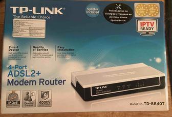 Продам роутер TP-LINK TD-8840T 4х- портовый ADSL2