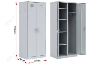 Шкафчик металлический