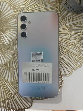 Продам Samsung Galaxy A34 5 G, 128 GB, Silver