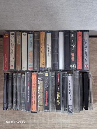 Кассеты магнитафоные б/у.