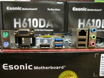 Esonic H610DA lga1700 soket, 12/14Th Gen поддержка