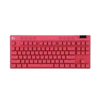 Игровая клавиатура беспроводная Logitech G Pro X TKL, Pink (920-012159)