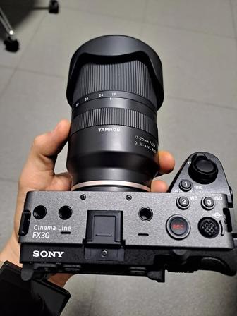 Продам камеру sony fx30 с объективом Tamron 17-70 f2.8