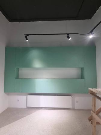 Монтаж гипсокартона Алматы / Перегородка