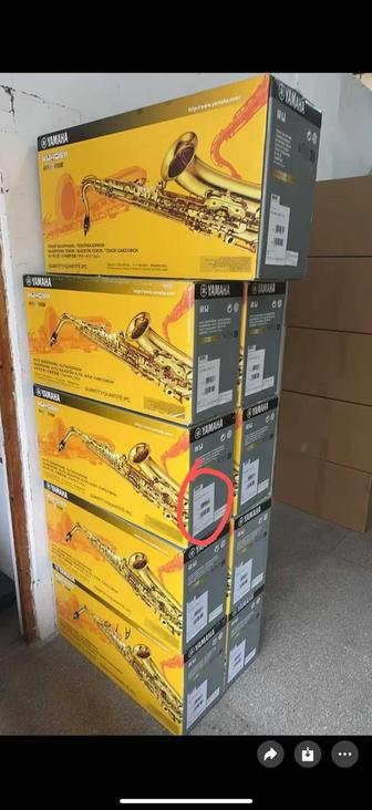 Продаю новый альт-саксофон Yamaha YAS-480, оригинал, по выгодной цене
