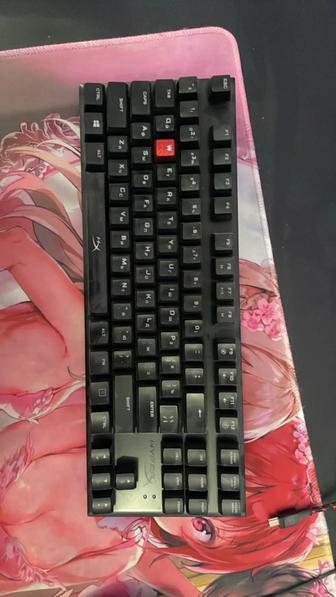 Клавиатура hyperx fps alloy red