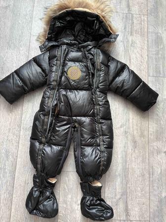 Зимний пуховик д/новорожденных