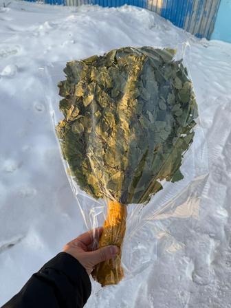Банные веники ручной заготовки