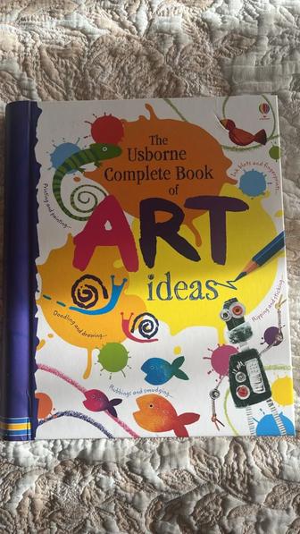 Usborne book of art, книга на английском