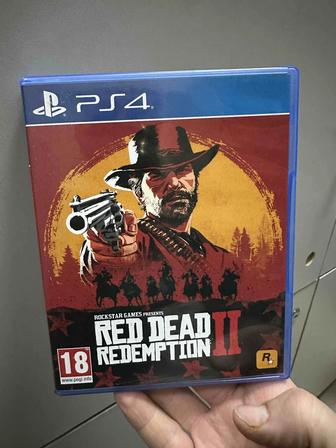 Диск пс4/пс5 Red Dead Redemption 2 Ред деад Редемпшн