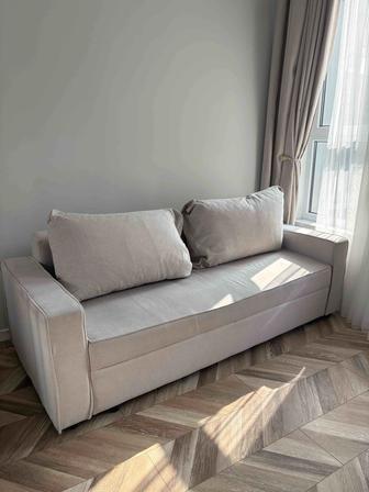 Раскладной диван с ящиками для хранения