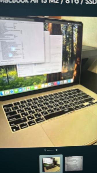 MacBook Air m2 8gb 512 ssd