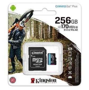 Флешка 256 gb sd card. Kingstone.