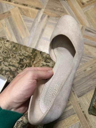 Туфли замшевые 39 размер