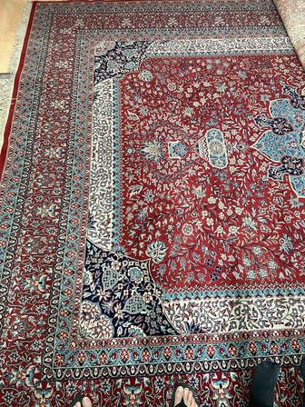 Ковер 3/4 шерсть, состояние отличное б/у