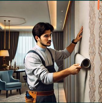 Клеим обои качественно и недорого