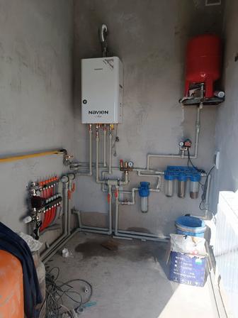 Ремонт и обслуживание газовых котлов. Чиска установка газовый котел