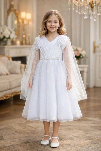 Прокат нарядного платья для девочки на рост 134-146см