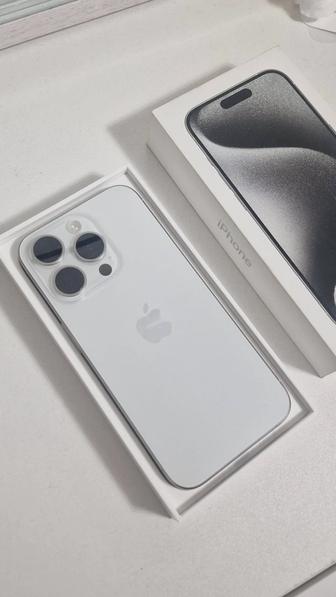 IPhone 15 PRO 128Gb white titanium айфон 15 про белый