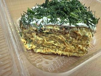 Торт печеночный