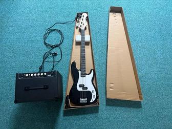 Басс гитара с усилителем