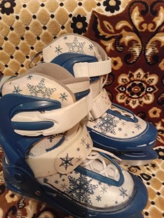 Коньки детские б/у в хорошем состоянии